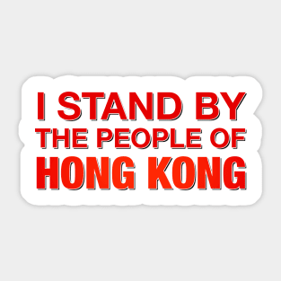 Stand with Hong Kong Sticker